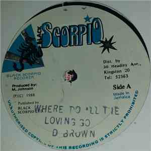 Dennis Brown - Where Did All The Love Go album