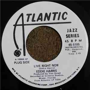 Eddie Harris - Live Right Now / Really album