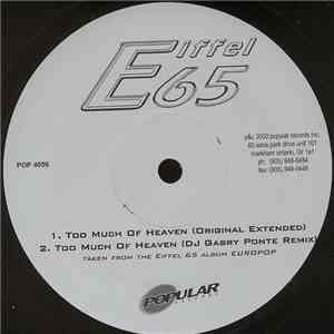 Eiffel 65 - Too Much Of Heaven album