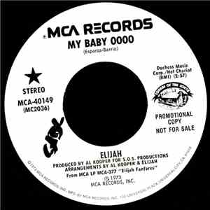 Elijah  - My Baby Oooo album