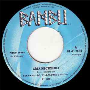 Fernandito Villalona Y Su Orquesta - Amaneciendo / Cama Y Mesa album