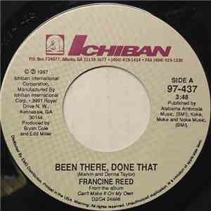 Francine Reed - Been There, Done That album