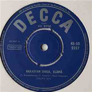 Georg Ots - Rakastan Sinua, Elämä album
