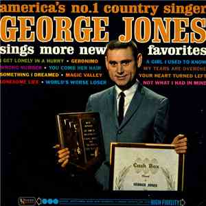 George Jones  - Sings More New Favorites album