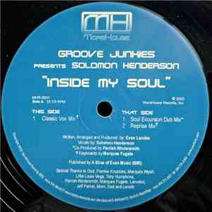 Groove Junkies Presents Solomon Henderson - Inside My Soul album