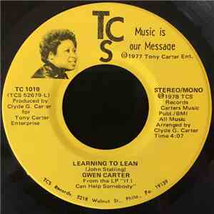Gwen Carter - Learning To Lean/ Take Me Back (Try Me) album