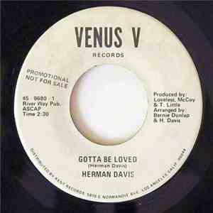 Herman Davis - Gotta Be Loved / Memories album