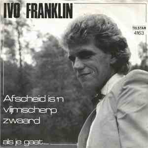 Ivo Franklin - Afscheid Is 'n Vlijmscherp Zwaard album