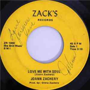 Joann Zachery - Love Me With Soul album