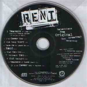 Jonathan Larson - Rent - Original Broadway Cast Recording album
