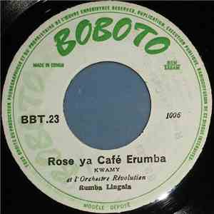 Kwamy Et L' Orchestre Révolution - Rose Ya Café Erumbia / Bijoux album