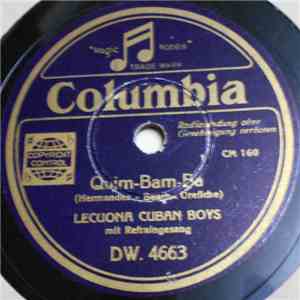 Lecuona Cuban Boys - Quim-Bam-Ba / La Conga De Jaruco album