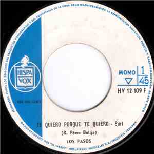 Los Pasos - Te Quiero Porque Te Quiero / Adios A la Tristeza album