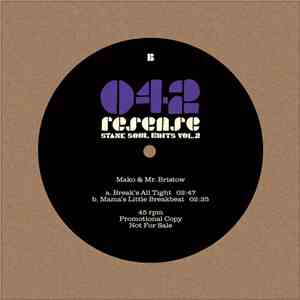 Mako  & Mr. Bristow - Stank Soul Edits Vol. 2 album