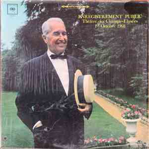 Maurice Chevalier - Enregisterement Public Théàtre Des Champs-Elysées 1er Octobre 1968 album