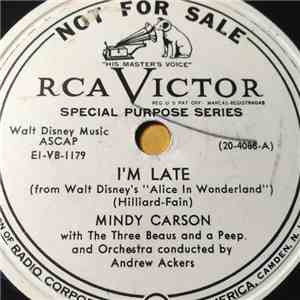 Mindy Carson - I'm Late / Twas Brillig album