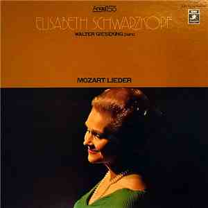 Mozart, Elisabeth Schwarzkopf, Walter Gieseking - Mozart Lieder album