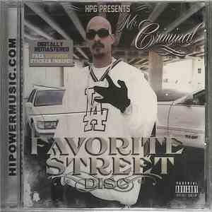 Mr. Criminal - Favorite Street Disc album