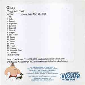 Okay  - Huggable Dust album