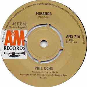 Phil Ochs - Miranda / Outside Of A Small Circle Of Friends album