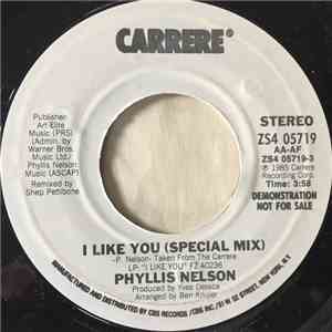 Phyllis Nelson - I Like You (Special Mix) album