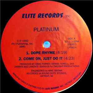 Platinum  - Dope Rhyme album