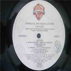 Prince And The Revolution - Parade album