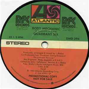 Quadrant Six - Body Mechanic album