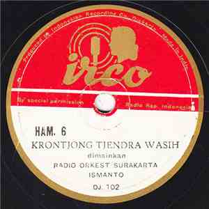 Radio Orkest Surakarta, Ismanto, Djauhari - Krontjong Tjendra Wasih / Ratih Purnama album