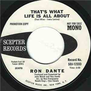 Ron Dante - That's What Life Is All About album