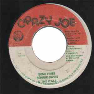 Ronnie Davis - Sometimes album