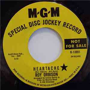 Roy Orbison - Heartache album