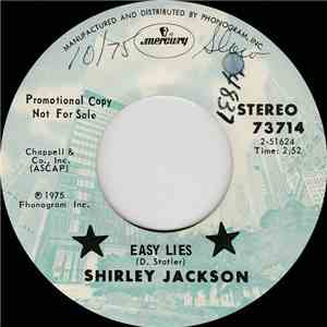 Shirley Jackson  - Easy Lies / What Am I Gonna Do? album