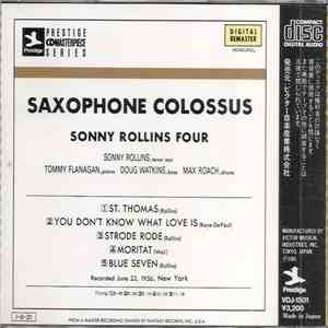 Sonny Rollins - Saxophone Colossus album