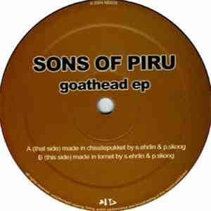 Sons Of Piru - Goathead EP album