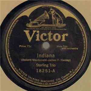 Sterling Trio / Albert Campbell  - Henry Burr - Indiana / To Any Girl album
