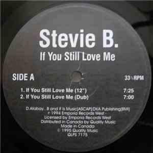 Stevie B - If You Still Love Me album