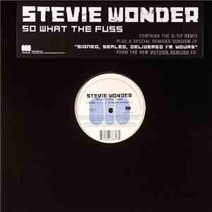 Stevie Wonder - So What The Fuss album