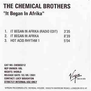 The Chemical Brothers - It Began In Afrika album