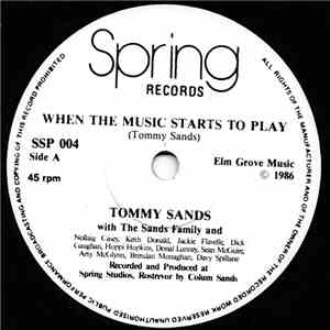 Tommy Sands  With The Sands Family - When The Music Starts To Play album