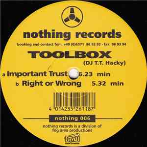 Toolbox  - Important Trust / Right Or Wrong album