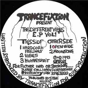 Trancefixtion - The Different Vibes E.P. Vol 1 album