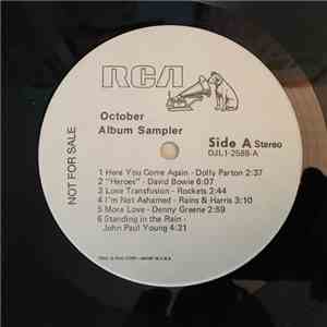 Various - October Album Sampler album