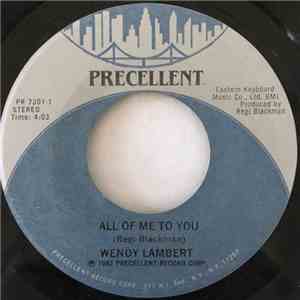 Wendy Lambert - All Of Me To You / Where Loves Comes From album