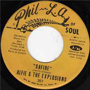 Alfie & The Explosions - Safire album