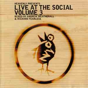 Andrew Weatherall & Richard Fearless - Live At The Social Volume 3 album