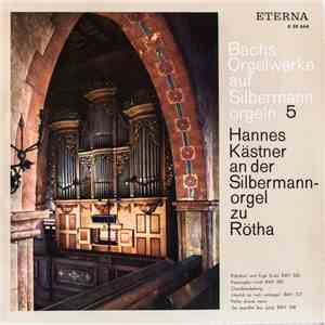 Bach, Hannes Kästner - Bachs Orgelwerke Auf Silbermann Orgeln 5 - Hannes Kastner An Der Silbermannorgel Zu Rötha album