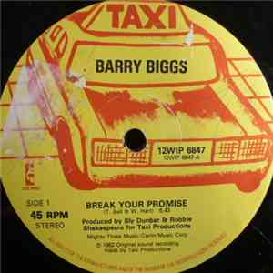 Barry Biggs - Break Your Promise album