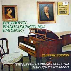 Beethoven, Clifford Curzon, Vienna Philharmonic Orchestra, Hans Knappertsbusch - Piano Concerto No.5 'Emperor' album