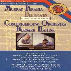 Beethoven - Murray Perahia, Concertgebouw Orchestra, Bernard Haitink - Piano Concertos Nos. 3 & 4 album
